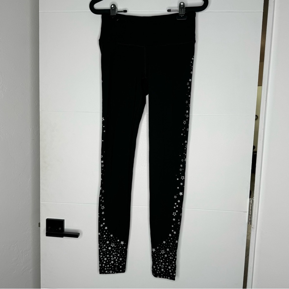 black sport leggings